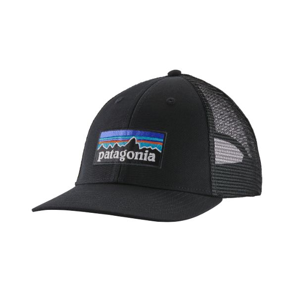 Bilde av Patagonia P-6 Logo LoPro Trucker Hat Sort